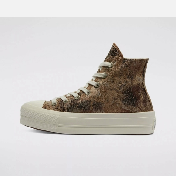 CONVERSE CTAS LIFT HI  PLATFORM  WOMEN SZ / 570533C - Picture 9 of 10